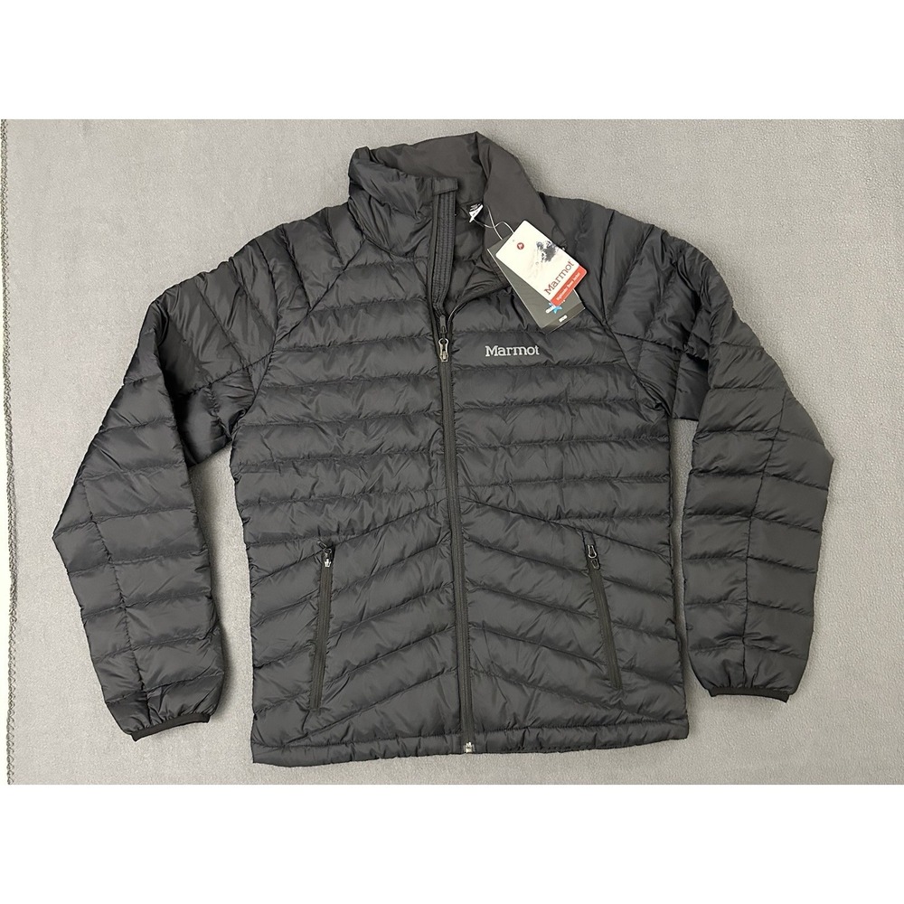 Marmot Men's Highlander 700-fill Down Puffer Jacket Medium Black NEW! $225!